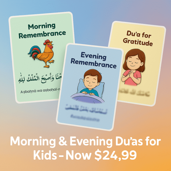 Morning & Evening Duʿas for Kids | My First Duʿa Book Series – Part 2