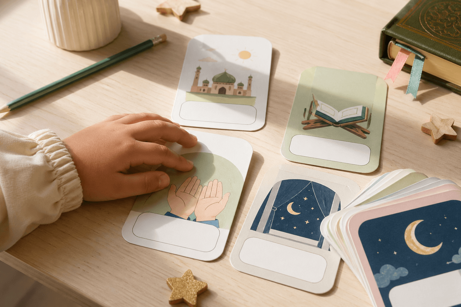 Daily dua cards preview