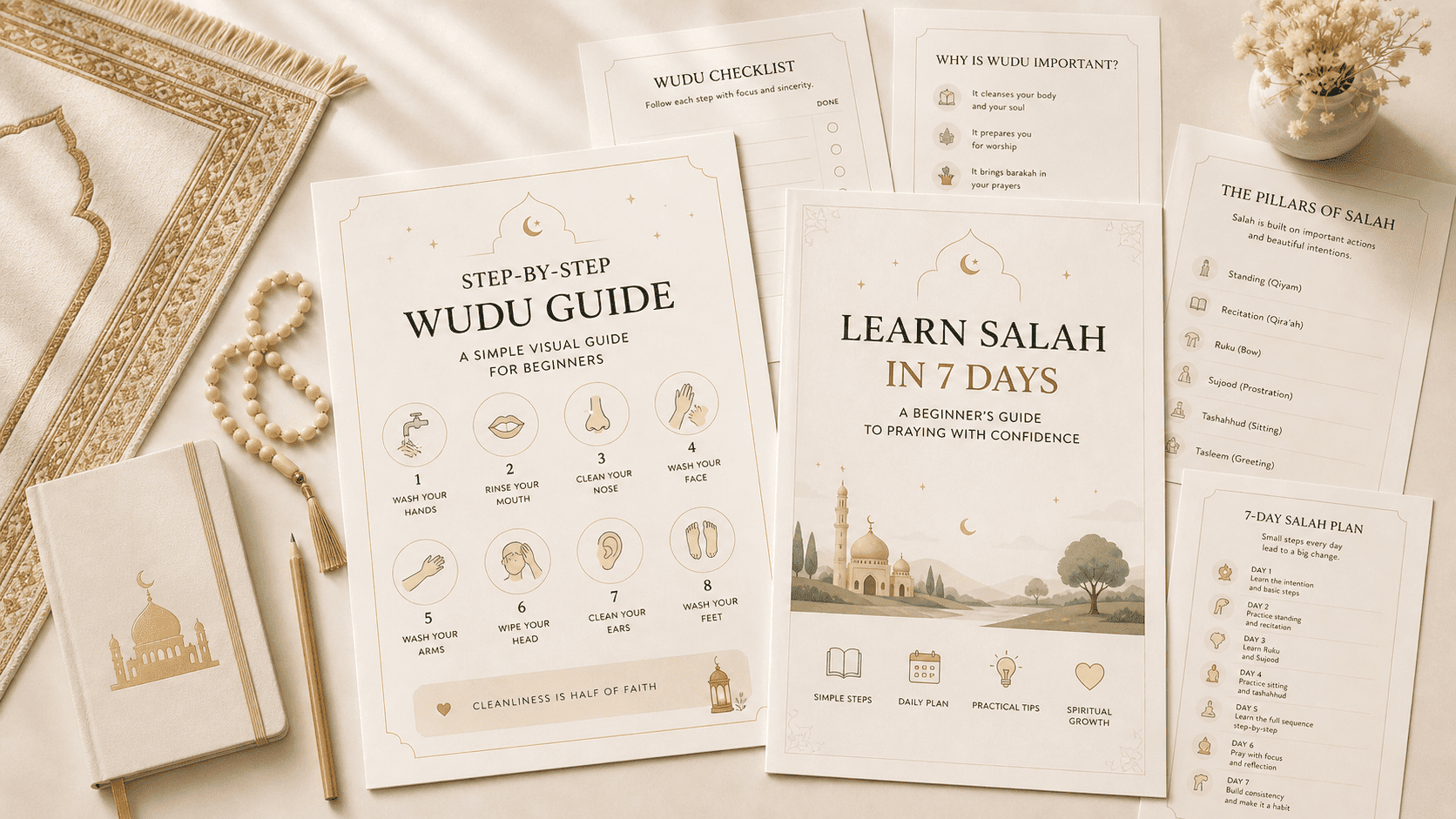 Wudu and Salah Starter Bundle preview