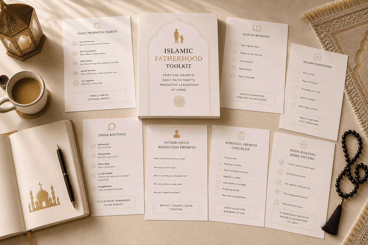 Spiritual Growth at Home Toolkit Hero Mockup