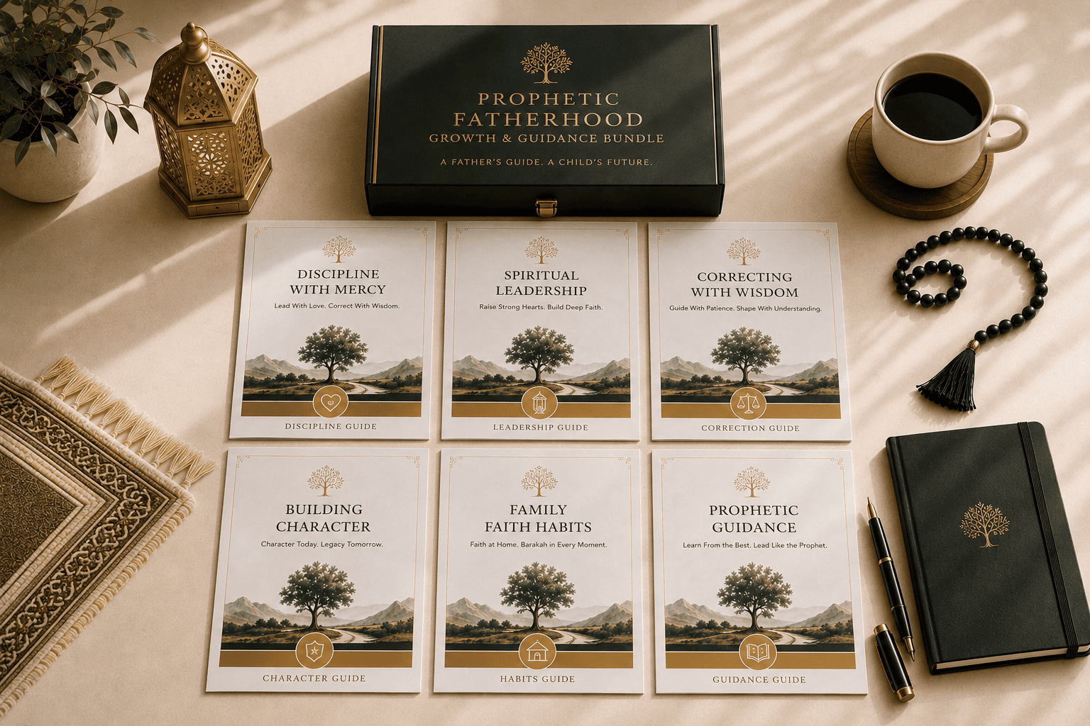 Prophetic Fatherhood Growth and Guidance Bundle Hero Mockup