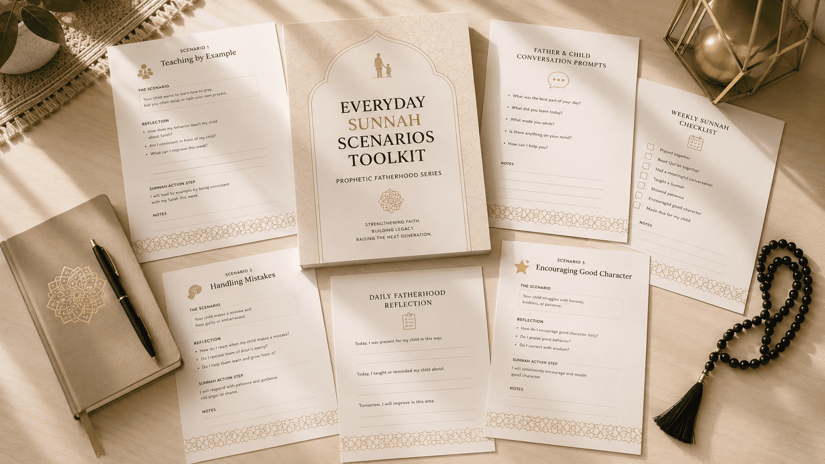 Everyday Sunnah Scenarios Toolkit Hero Mockup