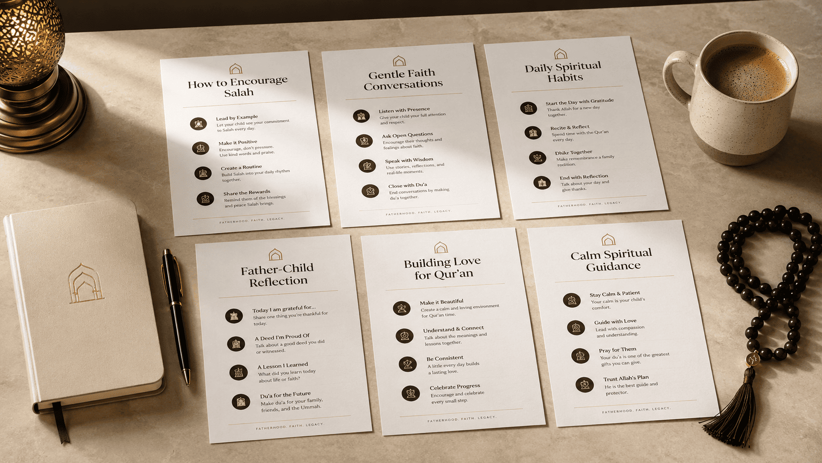 Father child spiritual script prompts