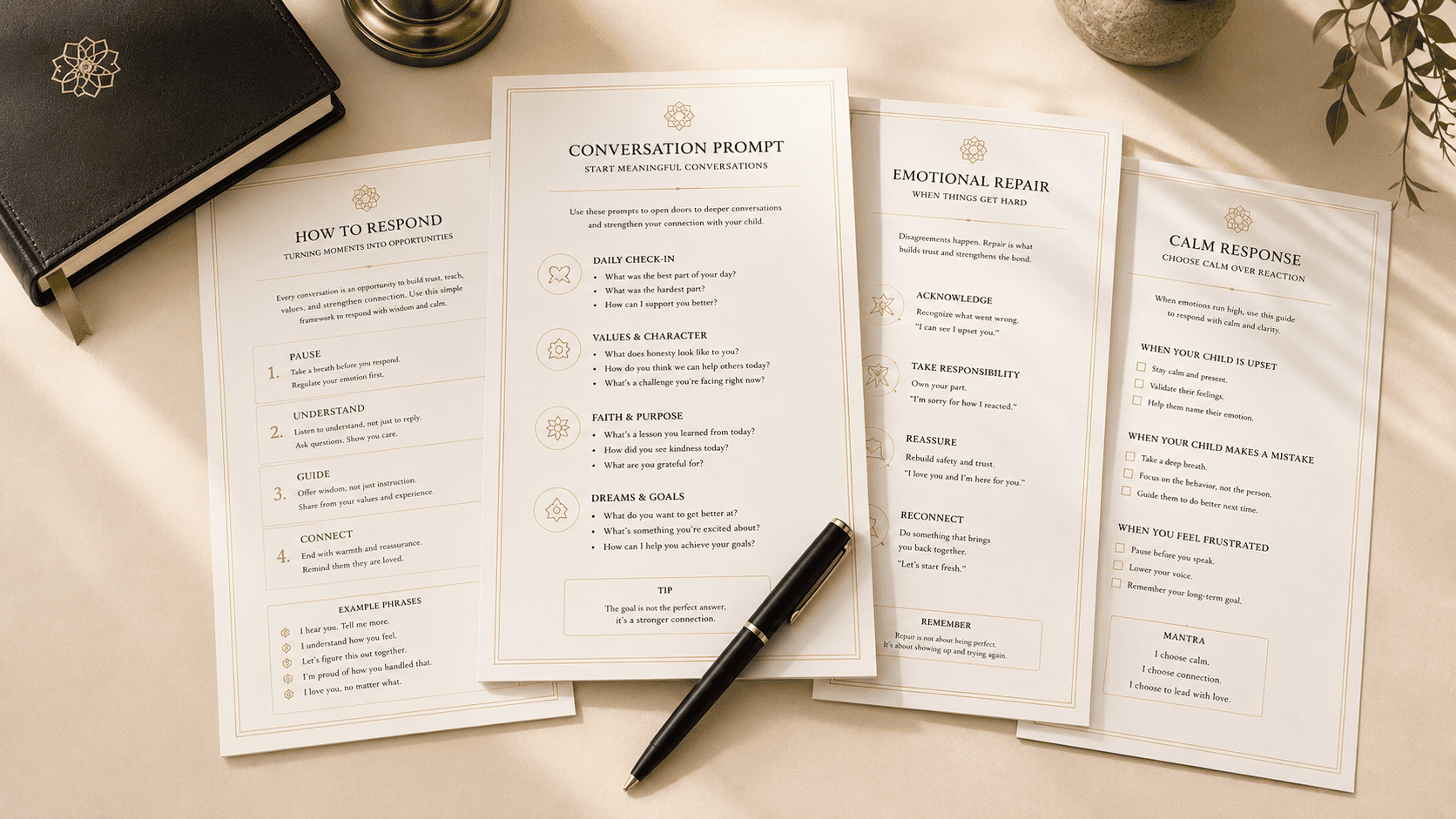 Conversation scripts preview