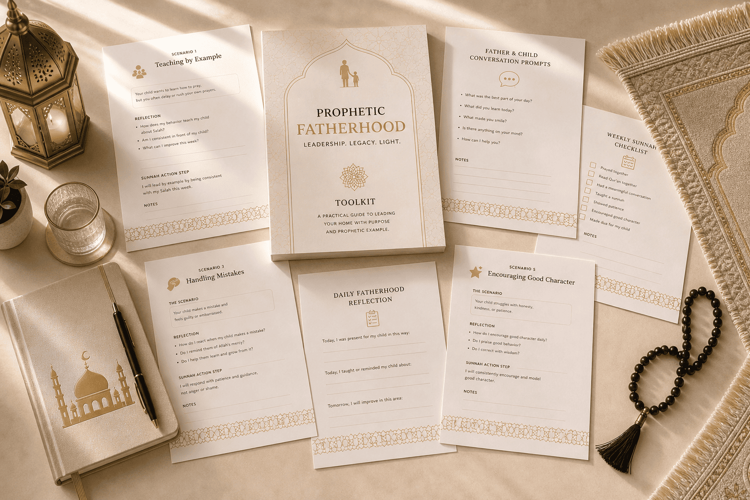 Fatherhood toolkit printable pages