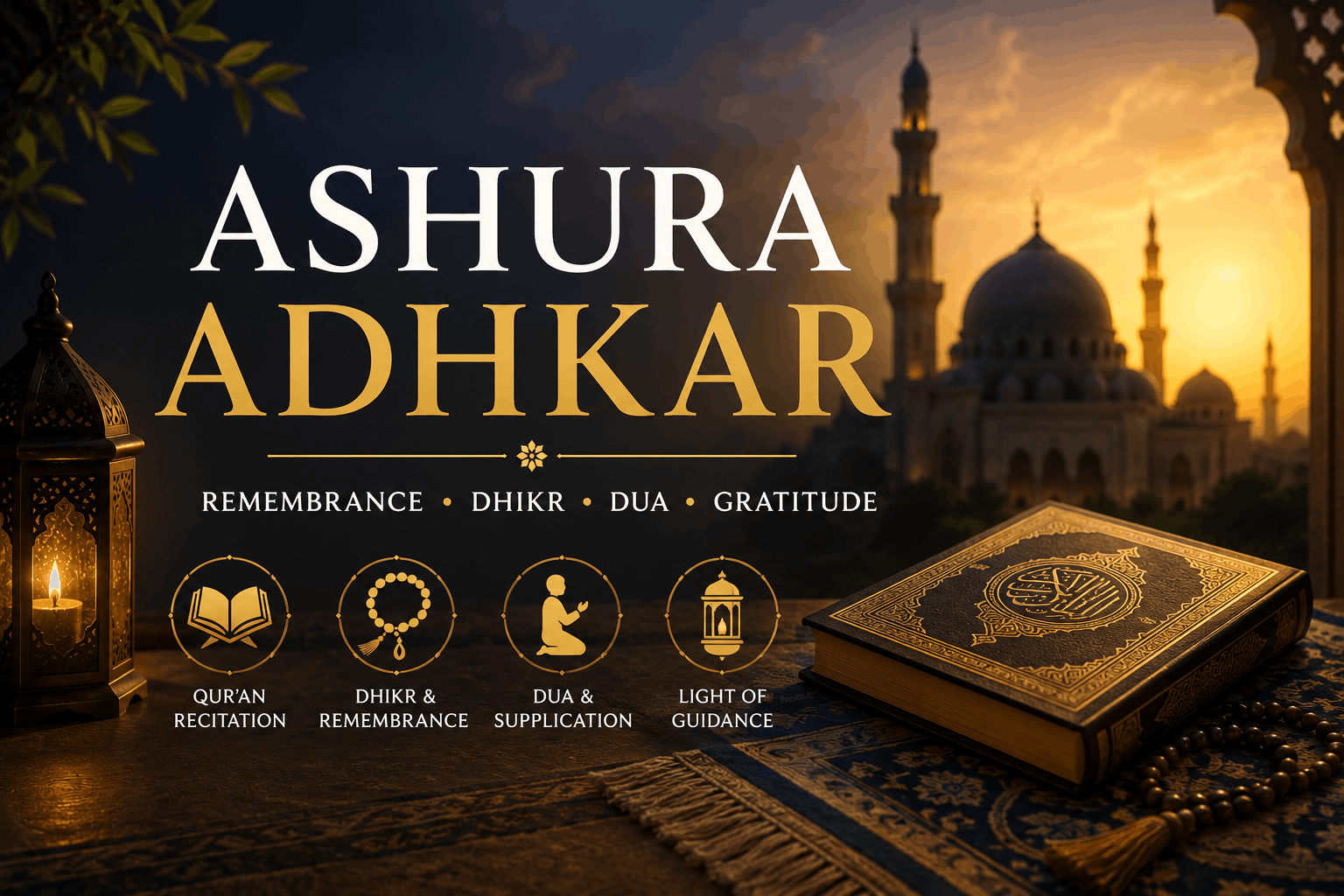 Ashura Adhkar and Dhikr for the Day of Ashura