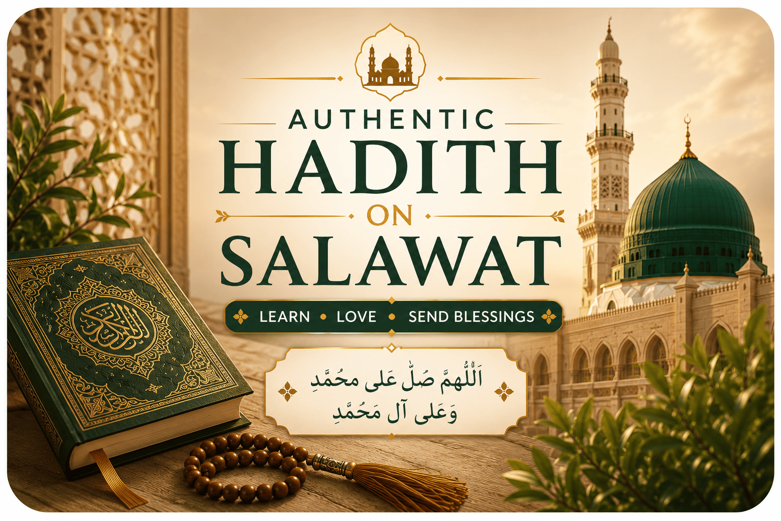 Authentic Hadith on Salawat about sending blessings upon Prophet Muhammad ﷺ